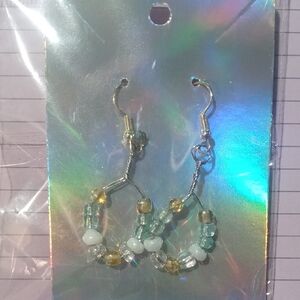 Chic Crystal Beaded Earrings